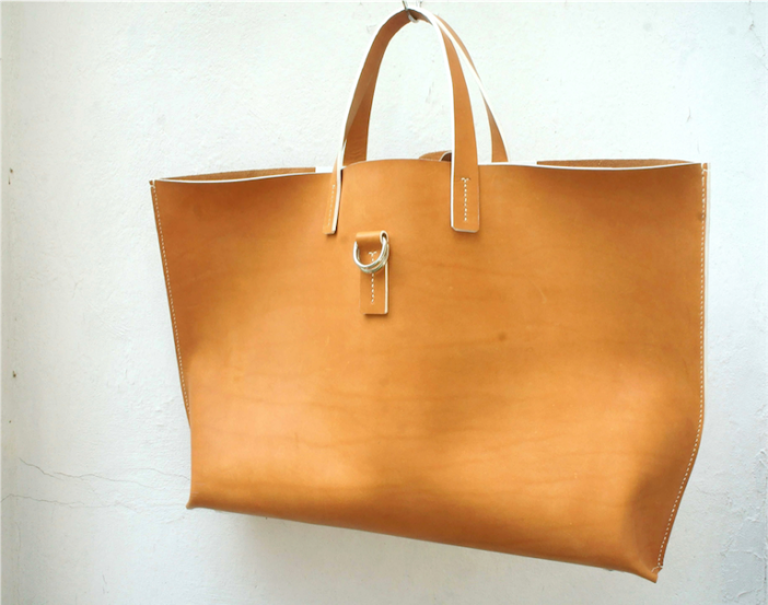 klama unikatowe torebki torby na zamówienie ręcznie szyte hand stitched shopper front